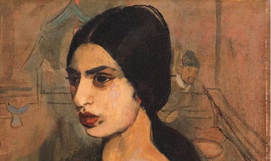 amrita sher gil self portrait