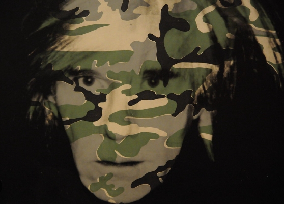 andy warhol camouflage self portrait