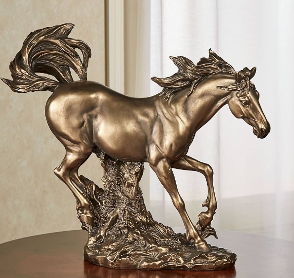 bronze horse figurine