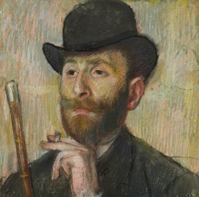 degas self portrait