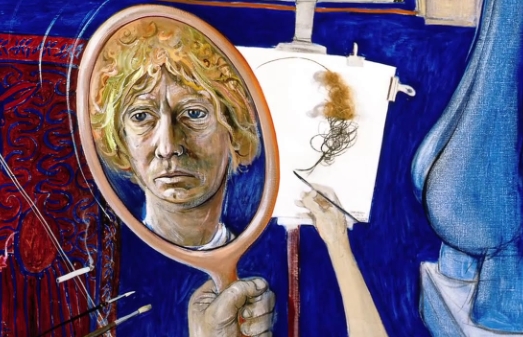 brett whiteley self portrait in studio