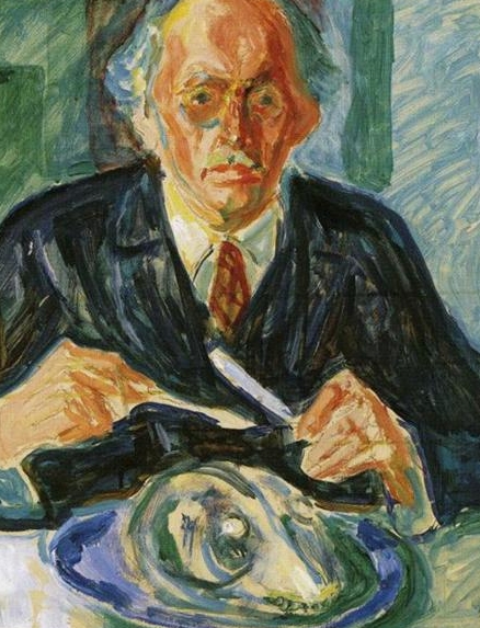 edvard munch self portrait