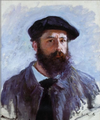 claude monet self portrait