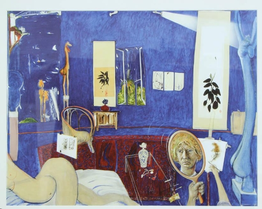 brett whiteley self portrait in the studio