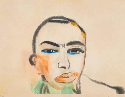 francesco clemente self portrait