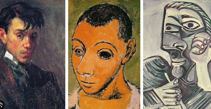 first and last self portrait of pablo picasso