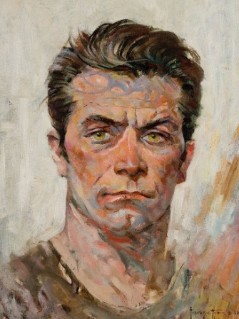 frank frazetta self portrait