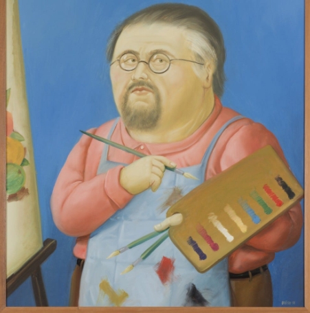 fernando botero self portrait