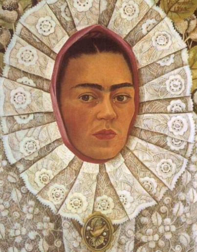 frida kahlo first self portrait