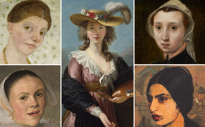 famous female self portraits