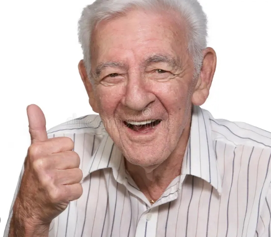 Happy Old Man Images